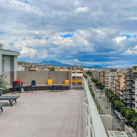 Luxury Panoramic Sea & View شقة سالونيك